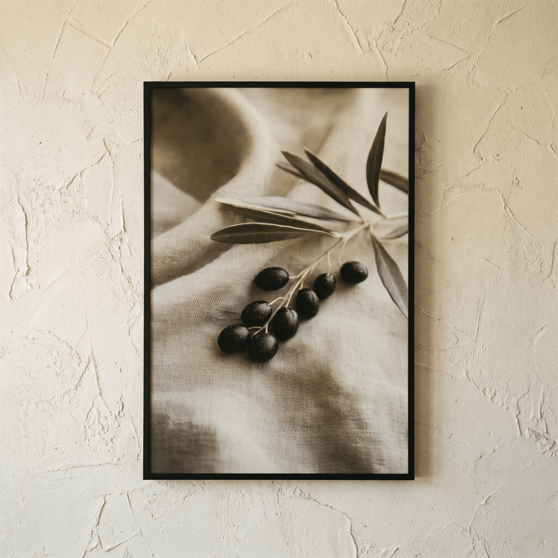 Affiche Nature Morte au Rameau d'Olives