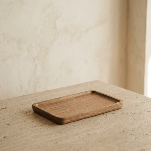 Plateau Rectangulaire en Bois Massif