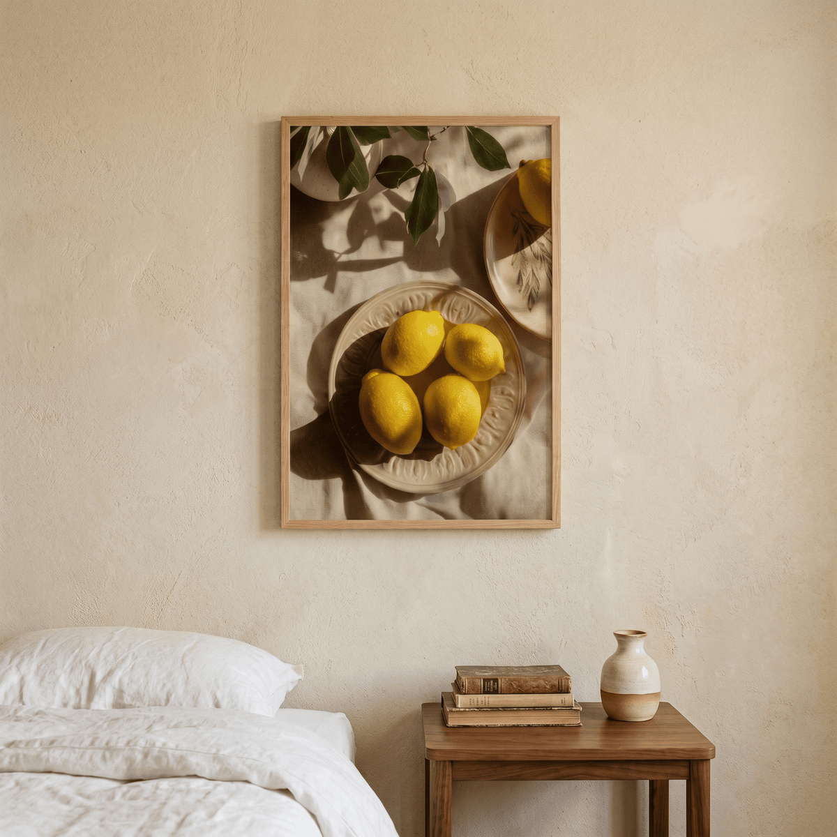 Affiche Coupelle de Citrons au Soleil
