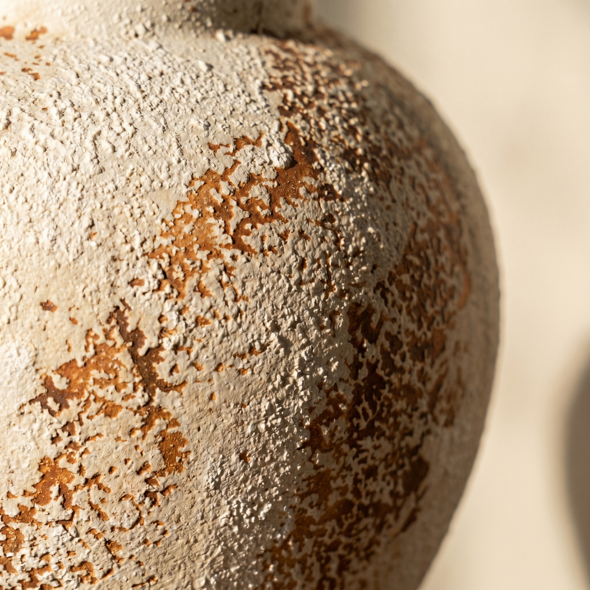 Vase en Céramique Mouchetée