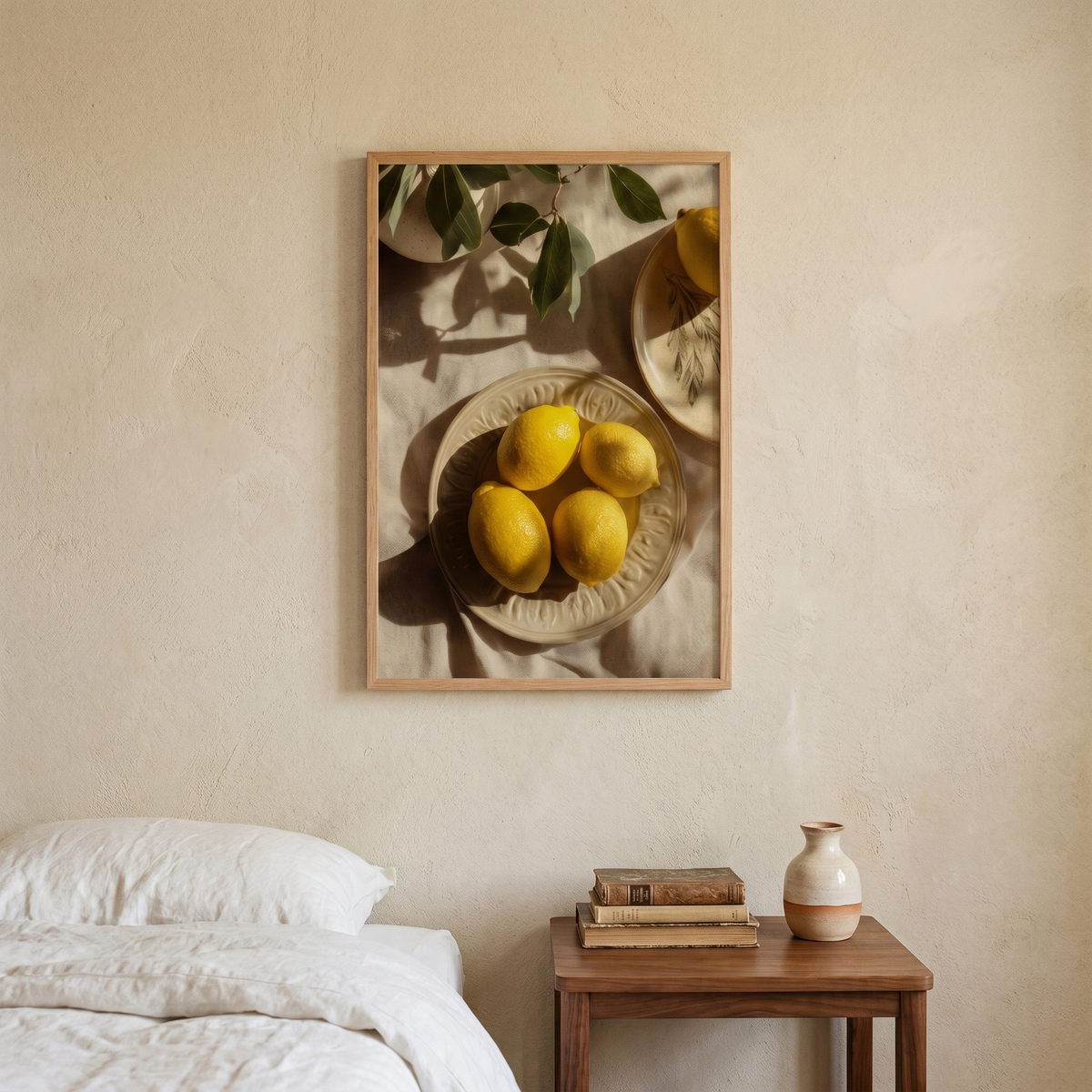 Affiche Coupelle de Citrons au Soleil