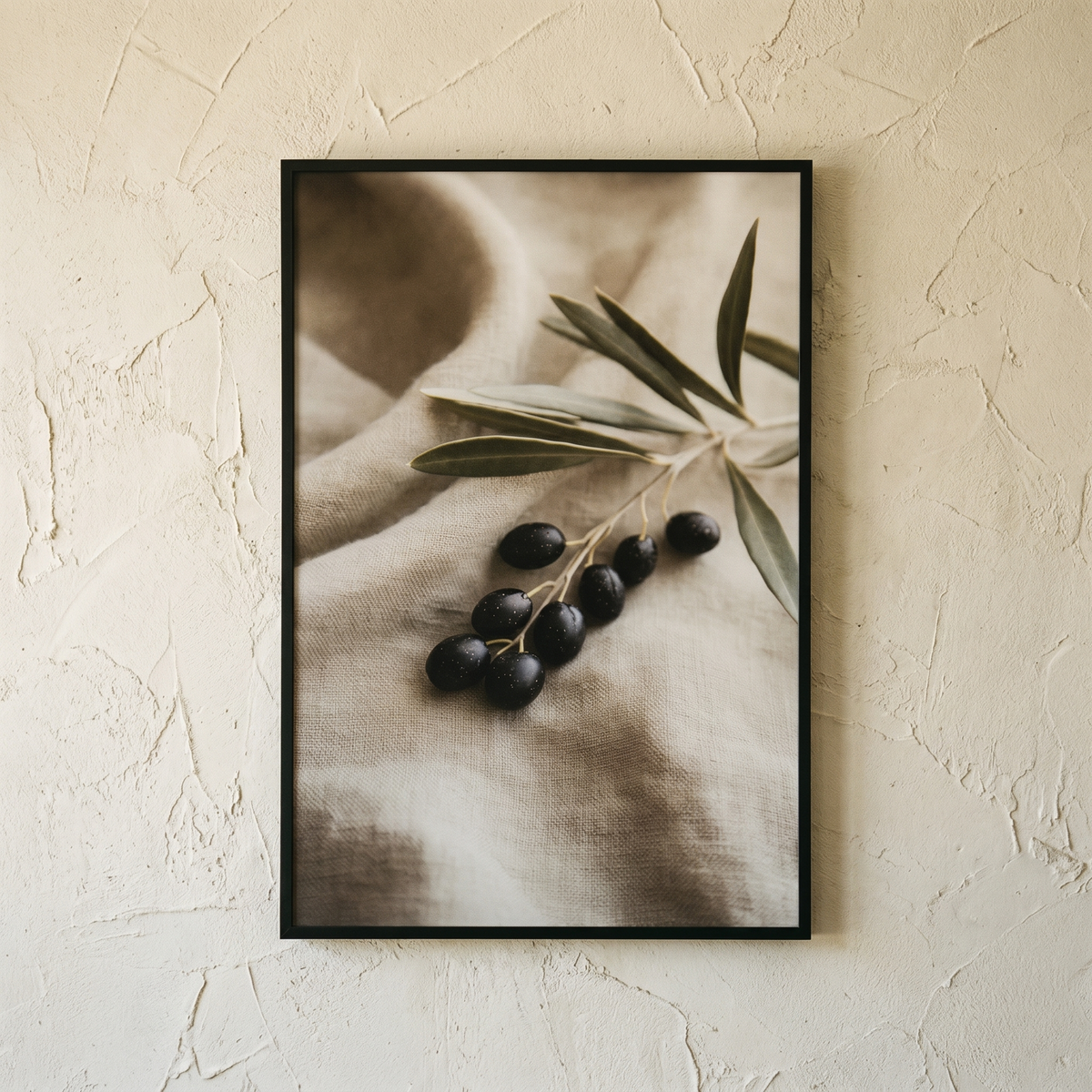Affiche Nature Morte au Rameau d'Olives