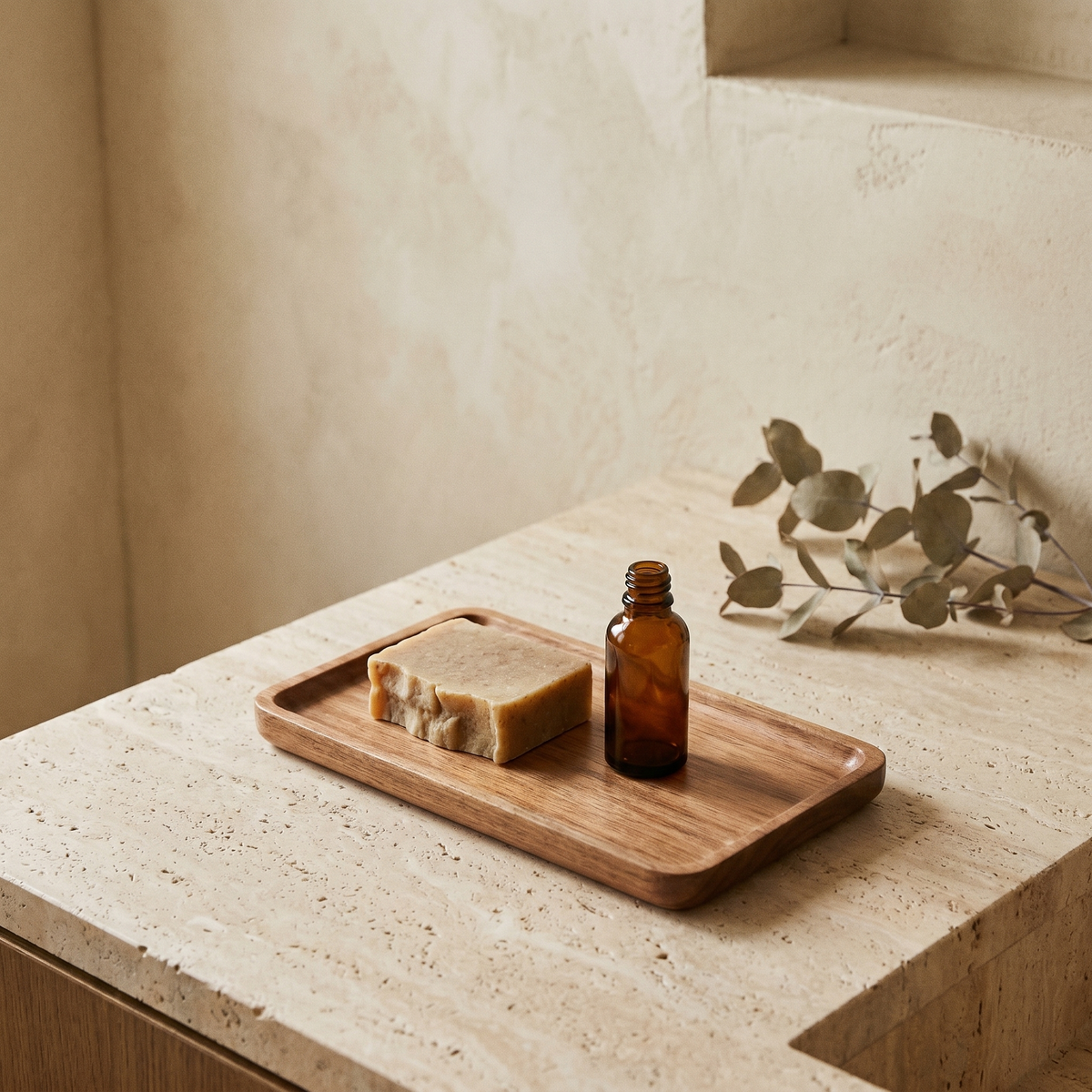 Plateau Rectangulaire en Bois Massif