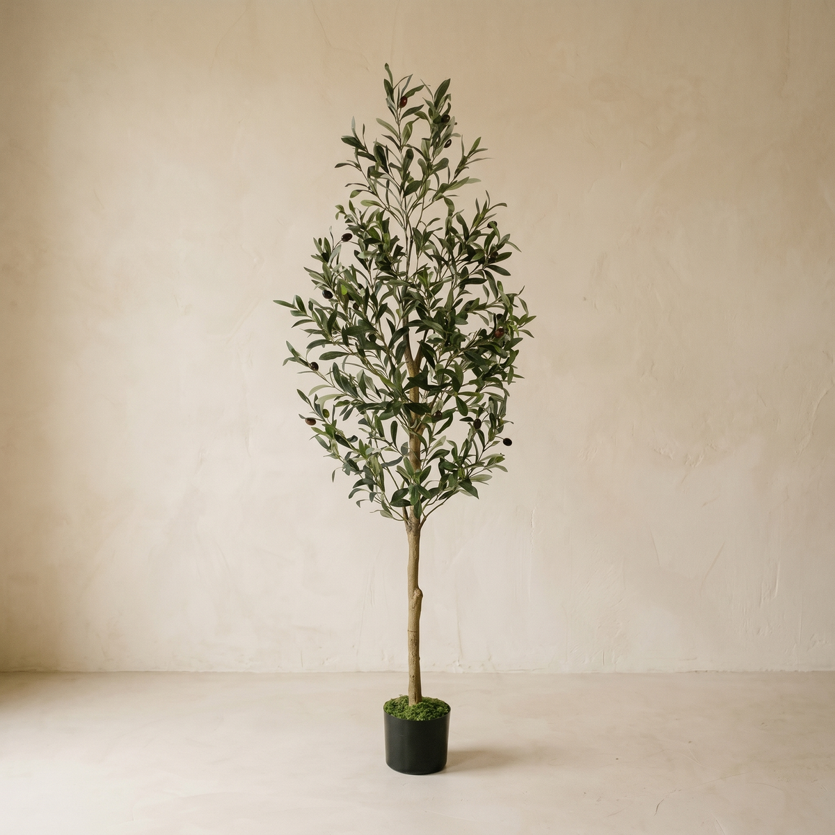 Olivier Artificiel 150 cm avec Tronc en Bois