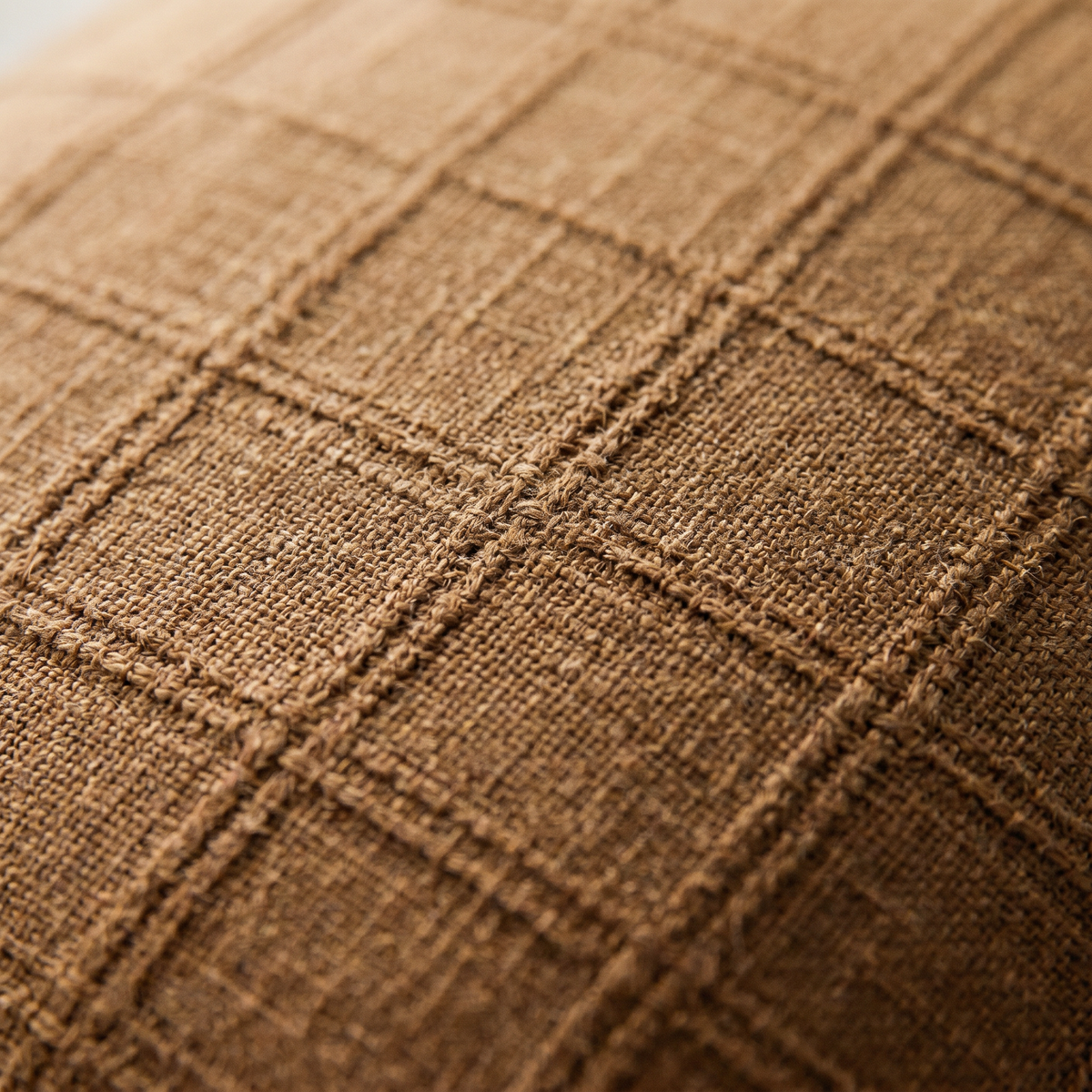 Housse de Coussin à Carreaux