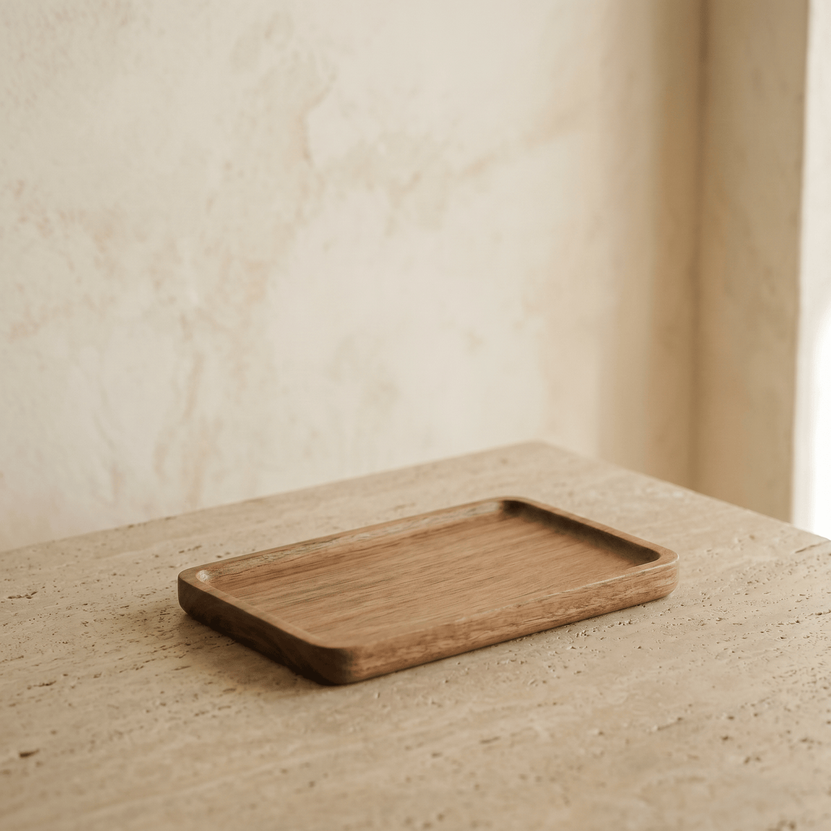 Plateau Rectangulaire en Bois Massif